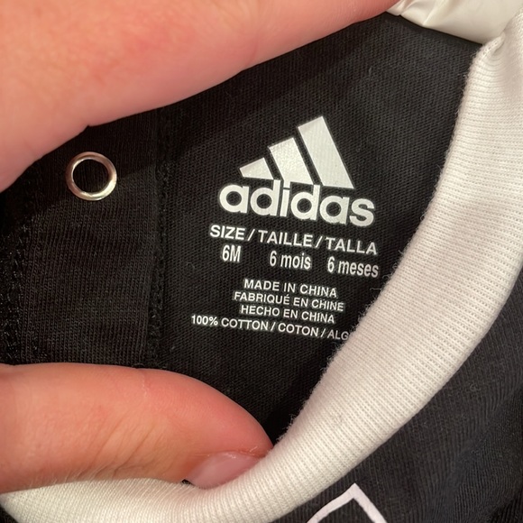 NWT baby adidas onesie - Picture 3 of 3
